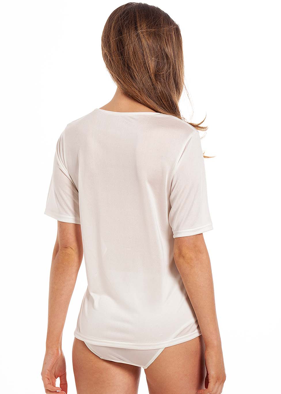 Lightweight Silk Jersey T Shirt